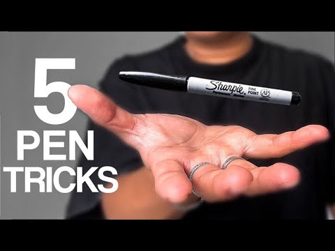 5 AMAZING Pen Magic Tricks Anyone Can Do | Revealed