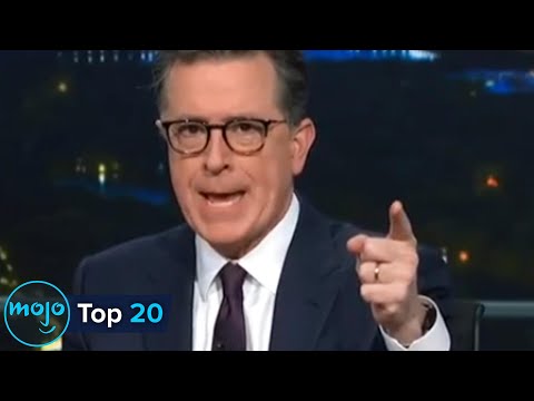 Top 20 Hilarious Stephen Colbert Moments
