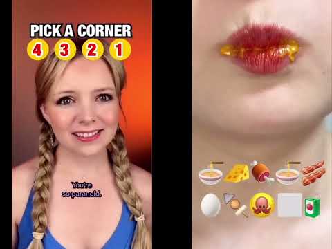 You must pick any of the four corners.. CREDS: @당비 Dangbee EATING  Req by:@Jessica Kaylee