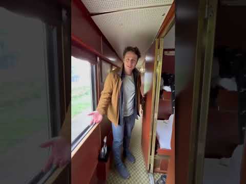 Sleeping in a train that doesn't go anywhere...