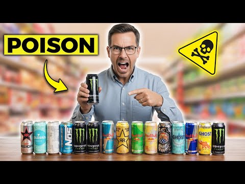 7 Energy Drinks You Should NEVER drink At All Costs (And 2 You Can Choose)