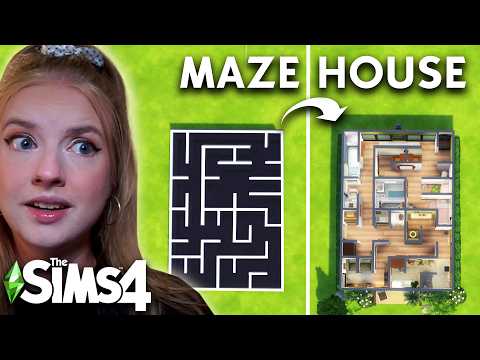 Can I build a *MAZE HOUSE* in The Sims 4?