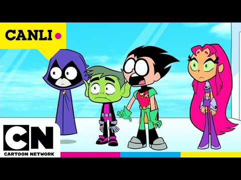 🔴 CANLI 🔴 TEEN TITANS GO! | UZUN BİR EĞLENCE | @cartoonnetworkturkiye