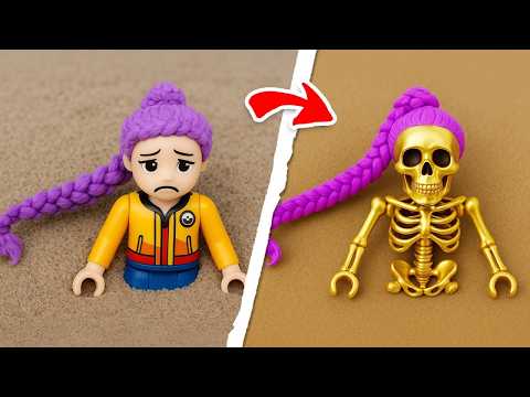 I recreated Rumi from KPop Demon Hunters in LEGO!