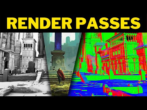 Render Passes for Concept Art  l  Blender to Photoshop