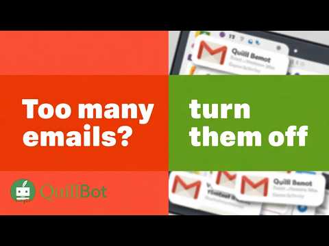 Stop QuillBot Emails & Notifications Easily | Manage Email Settings