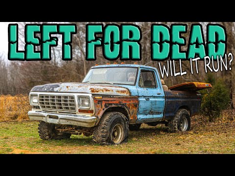 Will It Run After DECADES? ABANDONED Big Block 4x4 Ford!