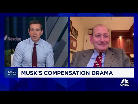 Elon Musk's Tesla pay package drama 'is a conflict of interest case', says Weinberg’s Charles Elson