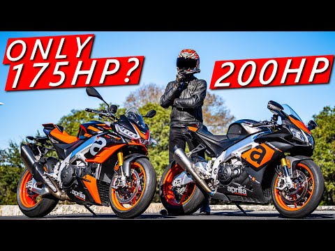 Can the Aprilia Tuono Keep Up With An RSV4? (Full Comparison)