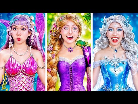 Nous Sommes Devenus Elsa, Sirène Et Raiponce Au Bal De Promo!