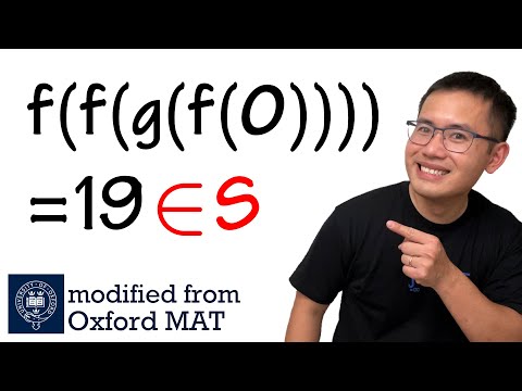 solving a hard counting problem from Oxford MAT