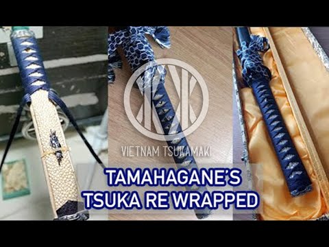 REWRAPPED A TAMAHAGANE'S TSUKA