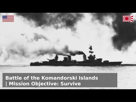 Battle of the Komandorski Islands - Forced to run, yet still they won