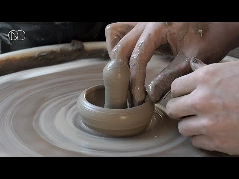 물레로 만드는 버섯 오너먼트 : Making a Ceramic Mushroom Ornaments [ONDO STUDIO]