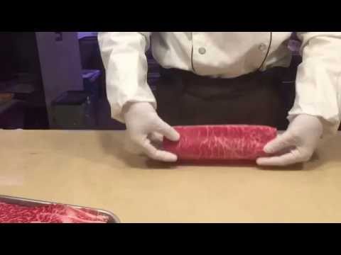 【WAGYU】和牛 お肉のシート巻き sample howto