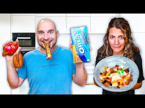 Boyfriend Buys Silly Ingredients, I Cook a 3-Course Dinner!