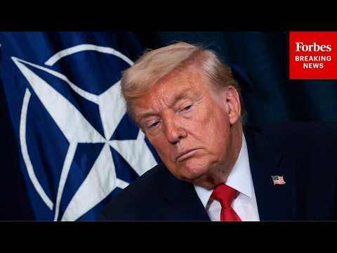 'NATO Treated Us Very Badly': Trump Flames NATO As U.S.-Israeli Strikes On Iran Continue