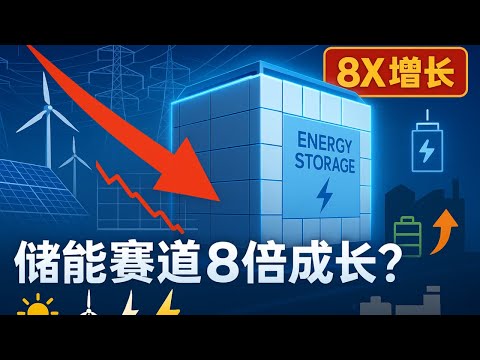 【产业深度】储能赛道凭什么8倍成长？负电价冲击、电力重构与新能源配储逻辑，教你如何从电力革命中抓住下一个宁德时代！