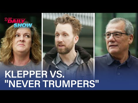 Klepper Presses Haley Supporters: Biden or Trump in 2024? | The Daily Show