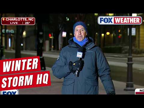 Powerful Nor'easter Delivering Snow To Southeast, Carolinas