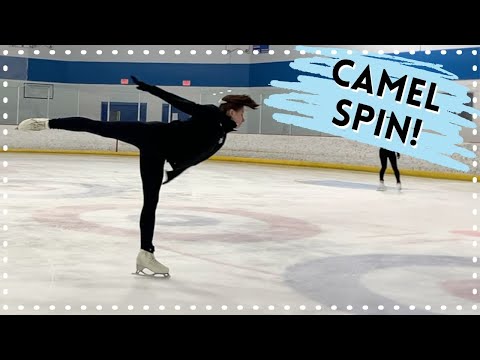 How To Do A Camel Spin! - Tips For Beginners - Figure Skating Tutorial
