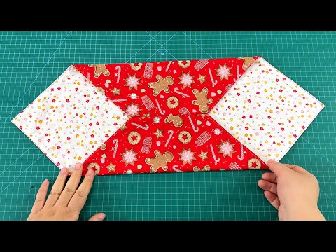Super cute gift bags for friends and family on Christmas occasion 💟 Gift Sewing Ideas