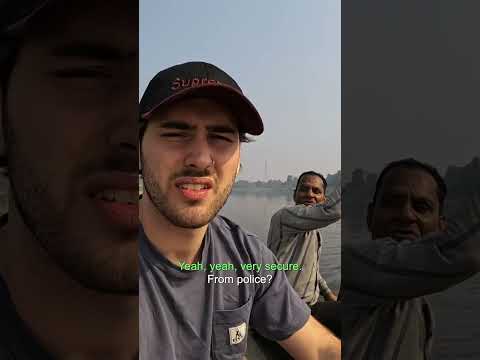 Incredible Taj Mahal Boat Ride 🇮🇳