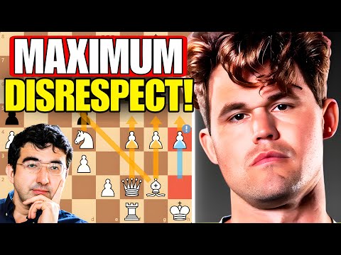 Magnus Carlsen COOKS Vladimir Kramnik w/ 1.f4 Bird's Opening! || "Pure Humiliation!!"