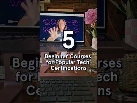 Our beginner-friendly paths will prepare you for popular #TechCertifications like #CompTIA and #AWS