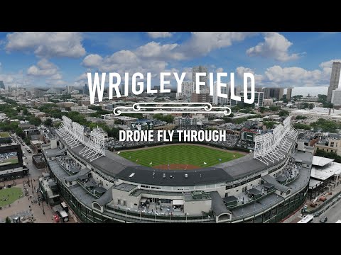 Wrigley Field Like You've Never Seen It Before | Drone Fly Through of the Ballpark, Clubhouse & More
