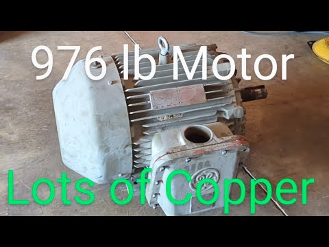 BIGGEST scrap motor ever been in my shop!
