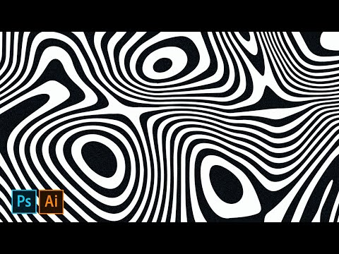 Liquify Lines Effect | Photoshop & Illustrator