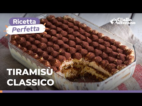 TIRAMISÙ CLASSICO – L’INTRAMONTABILE RICETTA del dolce italiano più amato del mondo! ❤️😍😋