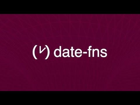 Working with JavaScript dates? Yeah, just use date-fns...