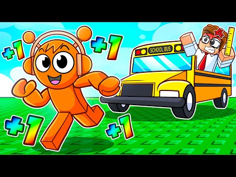 Every Second +1 SPEED to Escape Roblox School...