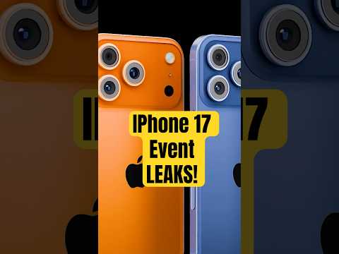 Apple iPhone 17 Pro Max EVENT LEAKS!