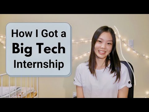 How I Got a Big Tech Internship in Software Engineering (with no previous experience)