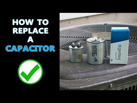 How to Replace a Furnace or A/C Capacitor