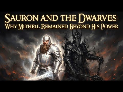 Sauron and the Dwarves  - Why Mithril Remained Beyond His Power | LOTR LORE | Audio story