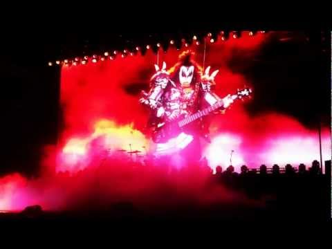 Gene Simmons - Kiss - Nissan Pavilion - 7/20/2012