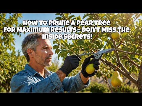 How to Prune a Pear Tree for Maximum Results  - Don't Miss the Inside Secrets!