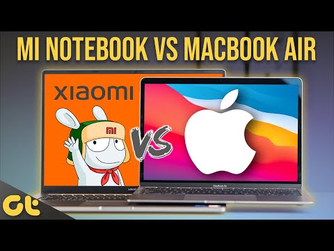 Xiaomi Mi Notebook Ultra vs Apple MacBook Air M1 | MacBook with Windows? | GTR