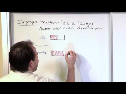 Review of Improper Fractions - 5th Grade Math