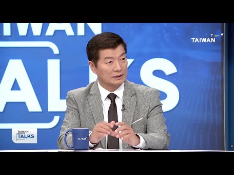 Dr. Lobsang Sangay with Taiwan Talks