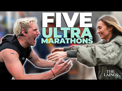 UNSEEN footage of Jamie's BRUTAL Ultramarathons | The Laings Vlog