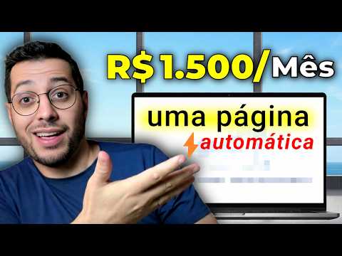 Esse BLOG automático de 1 Página gera renda todo mês com Google | Me COPIE