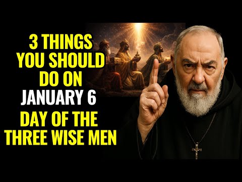 EPIPHANY: THE 3 GRACES THE THREE WISE MEN POUR OUT ON JANUARY 6 — PADRE PIO REVEALS