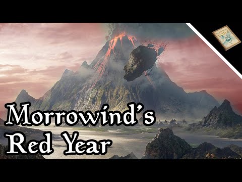 How Morrowind Was Destroyed After the Game, The Red Year Explained - The Elder Scrolls Lore