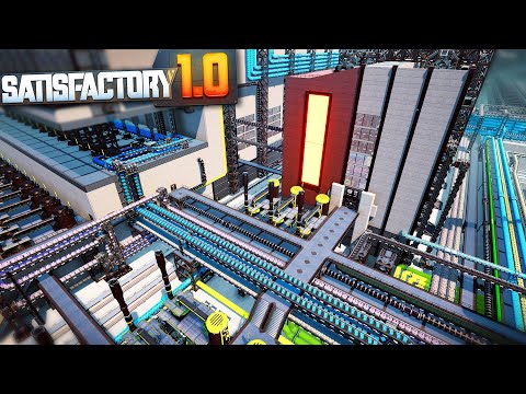 I Think I Over Engineered my Nuclear Power Plant... - Satisfactory 1.0