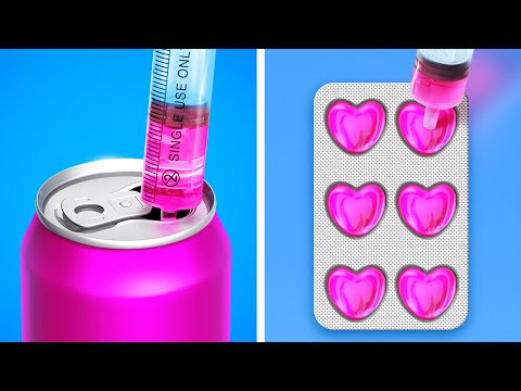 HOW TO SNEAK SNACKS EVERYWHERE? FUN FOOD HACKS AND TRICKS